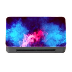 Colorful Pink And Blue Disco Smoke - Mist, Digital Art Memory Card Reader With Cf by picsaspassion