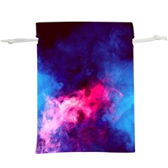 Colorful Pink And Blue Disco Smoke - Mist, Digital Art  Lightweight Drawstring Pouch (xl) by picsaspassion