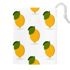 Lemon Fruit Drawstring Pouch (5xl) by Dutashop