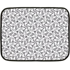 City Double Sided Fleece Blanket (mini)  by SychEva