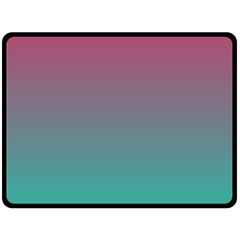 Teal Sangria Fleece Blanket (large)  by SpangleCustomWear