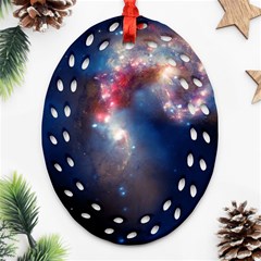 Galaxy Ornament (oval Filigree) by ExtraAwesomeSauce