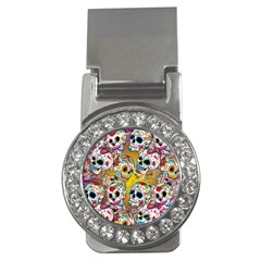 Sugar Skulls Money Clips (cz)  by ExtraAwesomeSauce