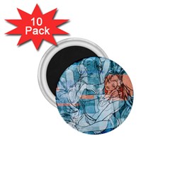 Retro Girls 1 75  Magnets (10 Pack)  by ExtraAwesomeSauce
