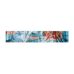 Retro Girls Flano Scarf (mini) by ExtraAwesomeSauce