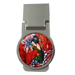 Geisha Geisha Money Clips (round)  by ExtraAwesomeSauce