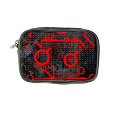 Tech - Red Coin Purse by ExtraAwesomeSauce