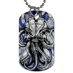 Kraken Dog Tag (two Sides) by ExtraAwesomeSauce
