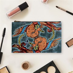 Chinese Phoenix Cosmetic Bag (medium) by ExtraAwesomeSauce