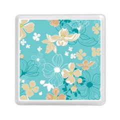 Floral Pattern Memory Card Reader (square) by ExtraAwesomeSauce