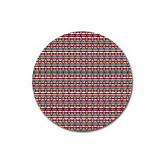 Native American Pattern Magnet 3  (round) by ExtraAwesomeSauce