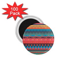 Native American Pattern 1 75  Magnets (100 Pack)  by ExtraAwesomeSauce