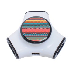 Native American Pattern 3-port Usb Hub by ExtraAwesomeSauce