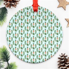 Summer Pattern Ornament (round) by ExtraAwesomeSauce