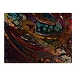 Abstract Art Double Sided Flano Blanket (Mini)  35 x27  Blanket Back