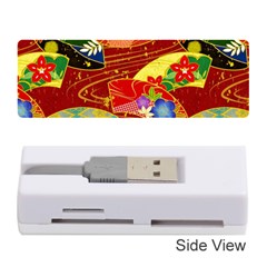 Floral Abstract Memory Card Reader (stick) by icarusismartdesigns