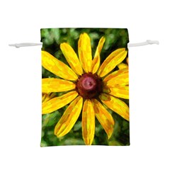 Sunflower Painting Lightweight Drawstring Pouch (m) by ExtraAwesomeSauce