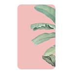 Banana leaf on pink Memory Card Reader (Rectangular) Front