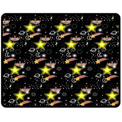 Sparkle Stars Fleece Blanket (medium)  by Sparkle