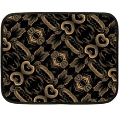 Modern Intricate Print Pattern Double Sided Fleece Blanket (mini)  by dflcprintsclothing