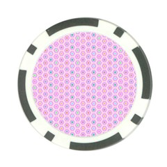 Hexagonal Pattern Unidirectional Poker Chip Card Guard by Dutashop