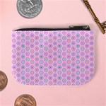 Hexagonal Pattern Unidirectional Mini Coin Purse Back