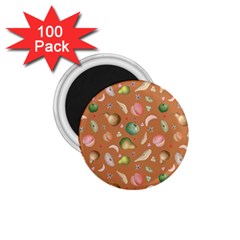 Watercolor Fruit 1 75  Magnets (100 Pack)  by SychEva