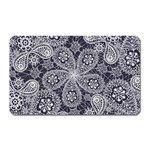 Flowers mandala ornament Magnet (Rectangular) Front