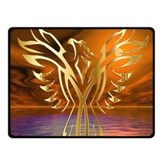 Pheonix Rising Fleece Blanket (small) by icarusismartdesigns