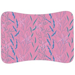 Undersea World  Plants And Starfish Velour Seat Head Rest Cushion by SychEva