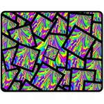 Vibrant Colors CBDOilPrincess 47064993-d0bc-4cda-b403-dc84c3d564a3 Double Sided Fleece Blanket (Medium)  58.8 x47.4  Blanket Front