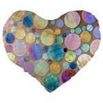 Tiles CBDOilPrincess Eb49aa06-f1b9-412e-836d-30c28dd8f7d9 Large 19  Premium Heart Shape Cushions Back