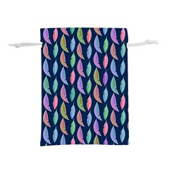 Watercolor Feathers Lightweight Drawstring Pouch (s) by SychEva