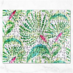  Palm Trees By Traci K Rectangular Jigsaw Puzzl by tracikcollection