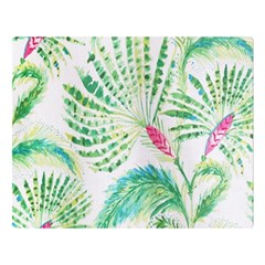  Palm Trees By Traci K Double Sided Flano Blanket (large)  by tracikcollection