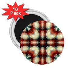 Royal Plaid  2 25  Magnets (10 Pack)  by LW41021