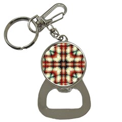Royal Plaid  Bottle Opener Key Chain by LW41021
