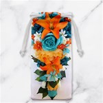 Spring Flowers Jewelry Bag Back