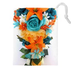 Spring Flowers Drawstring Pouch (4xl) by LW41021