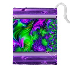 Feathery Winds Drawstring Pouch (5xl) by LW41021