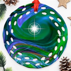 Night Sky Ornament (round Filigree) by LW41021