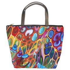 Colored Summer Bucket Bag by Galinka