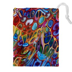 Colored Summer Drawstring Pouch (4xl) by Galinka