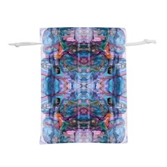 Marbled Pebbles Lightweight Drawstring Pouch (s) by kaleidomarblingart