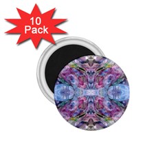 Marbled Pebbles 1 75  Magnets (10 Pack)  by kaleidomarblingart