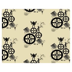 Angels Double Sided Flano Blanket (medium)  by PollyParadise