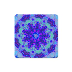 New Day Square Magnet by LW323