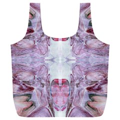 Pebbles Repeats I Full Print Recycle Bag (xxl) by kaleidomarblingart