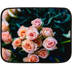 Sweet Roses Fleece Blanket (mini) by LW323