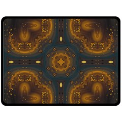 Midnight Romance Fleece Blanket (large) by LW323